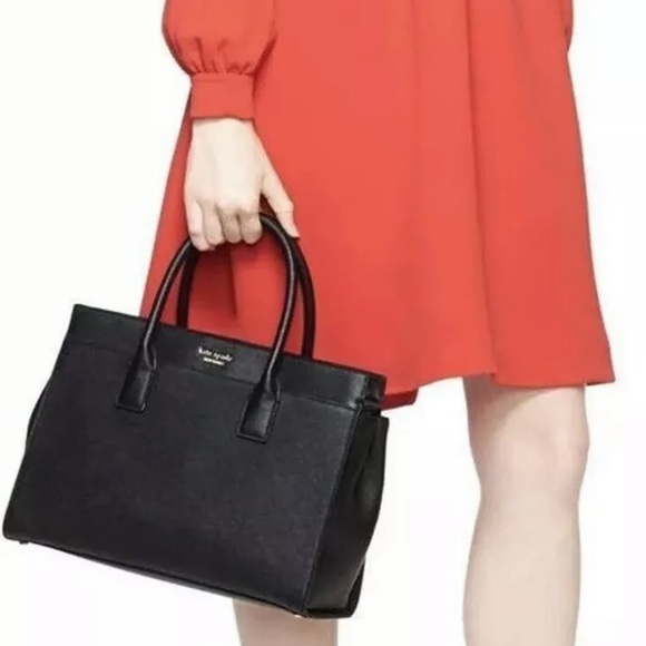 Kate spade Cameron medium satchel black new - Picture 5 of 6
